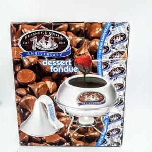 Hershey's Kisses fondue set